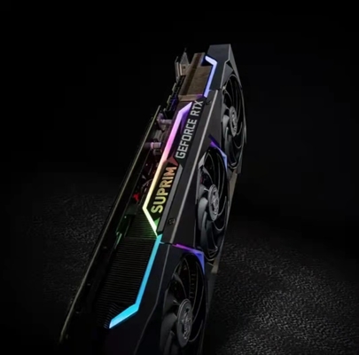 Grafikkarten 384bit 3080 NVIDIAS MSI Supersaurus X 12G 384bit
