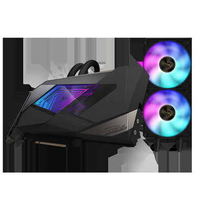 384 gebissenes Ti Xtreme Waterforce 12g Gigabyte Aorus Geforce Rtx 3080 19000 MHZ