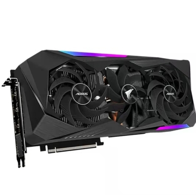 Drei der Fan-Gigabyte-Grafikkarte-8GB drei Ti 256bit Fans Aorus-Meister3070