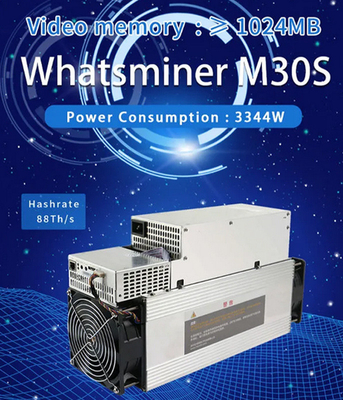 Bergmann-Machine Whatsminers M30s 88. Rechteck ATIs 128MB Asic Bit 3344W 128